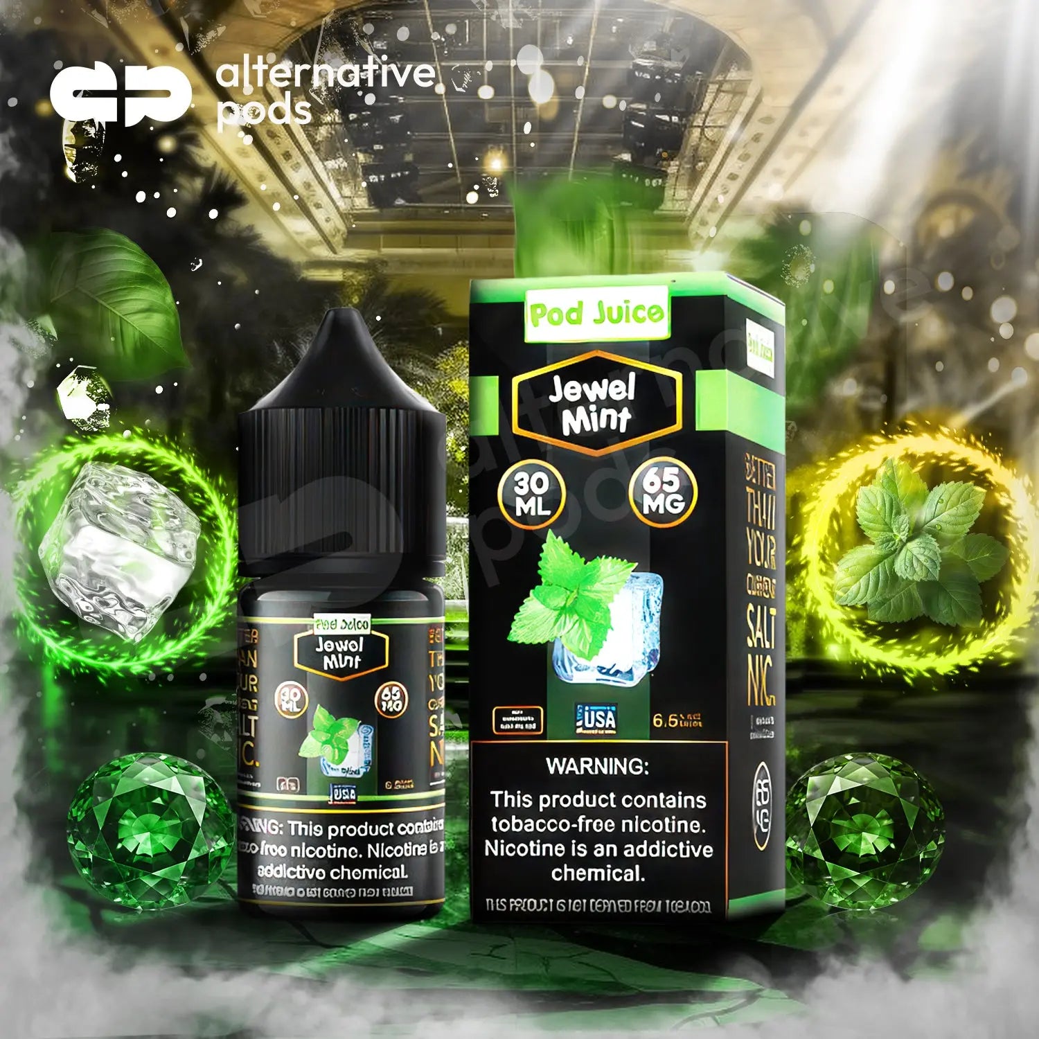 Pod Juice BOLD Synthetic Nicotine Salt E-Liquid 30ML - Alternative pods | Online Vape & Smoke Shop