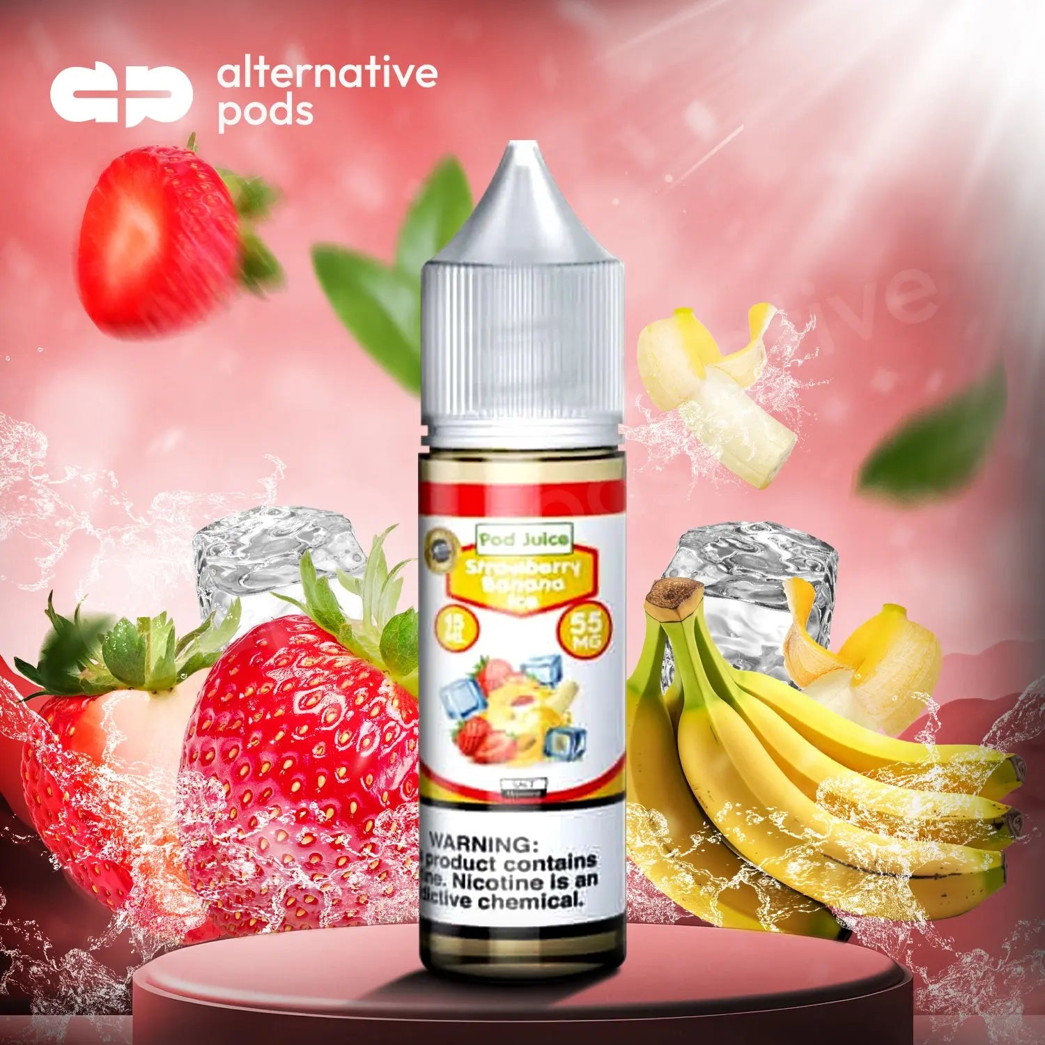 Pod Juice Salts Nicotine Salt E-Liquid 15ML - Alternative pods | Online Vape & Smoke Shop