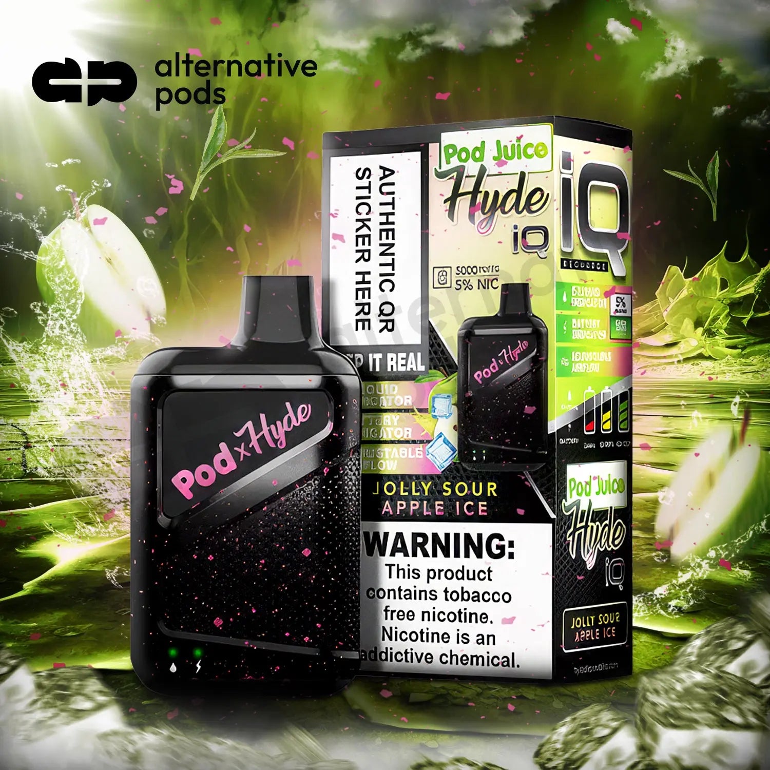 Pod Juice X Hyde Iq 5K - Alternative pods | Online Vape & Smoke Shop