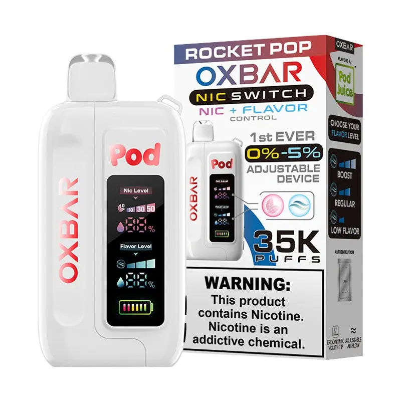 Pod Juice x OXBAR Flavor & Nic 35K - Rocket Pop 