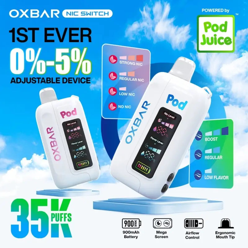 Pod Juice x OXBAR Flavor & Nic 35K