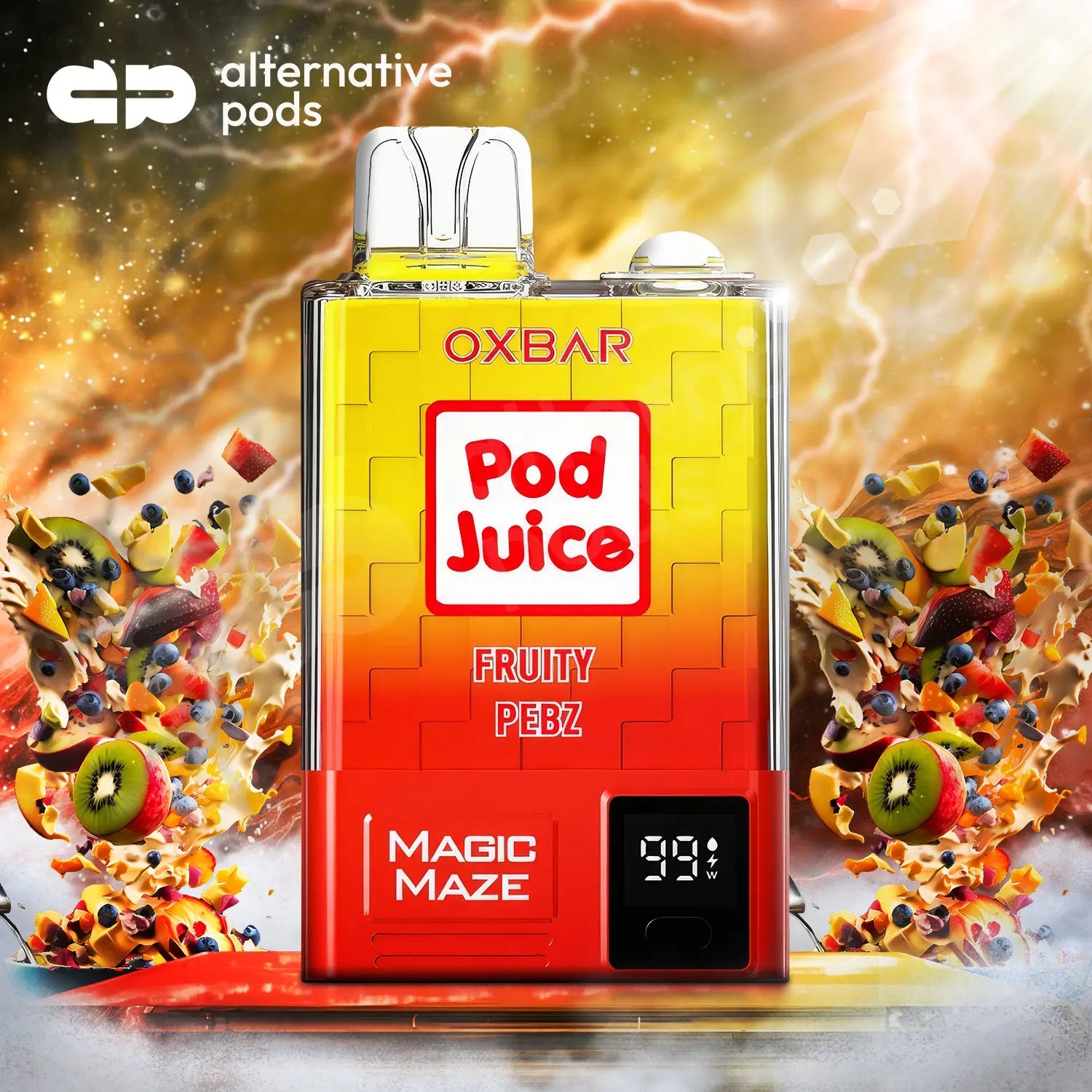 Pod Juice x OXBAR Magic Maze Pro 10K Pod Juice x OXBAR Magic Maze Pro 10K