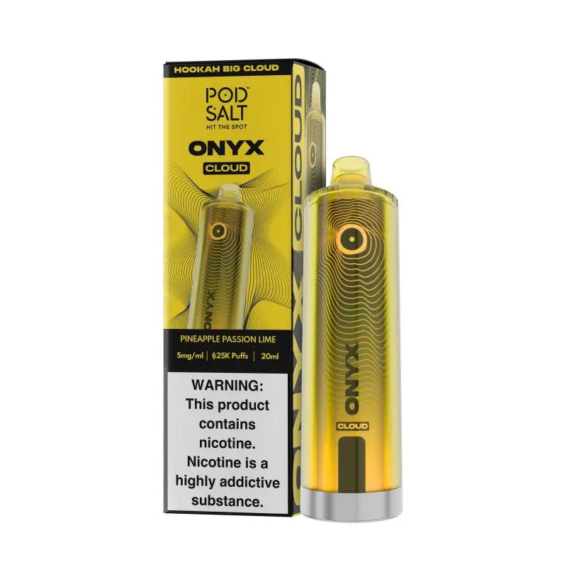 PodSalt Onyx Cloud 25K Disposable - Pineapple Passion Lime 