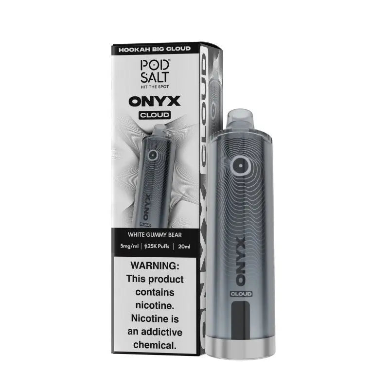 PodSalt Onyx Cloud 25K Disposable - White Gummy Bear 