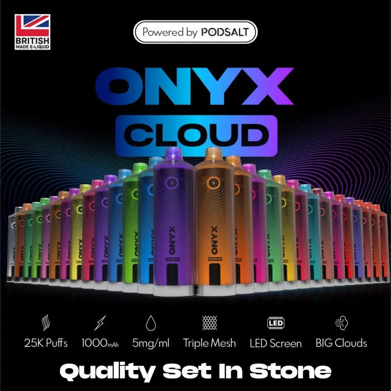 PodSalt Onyx Cloud 25K Disposable PodSalt Onyx Cloud 25K Disposable