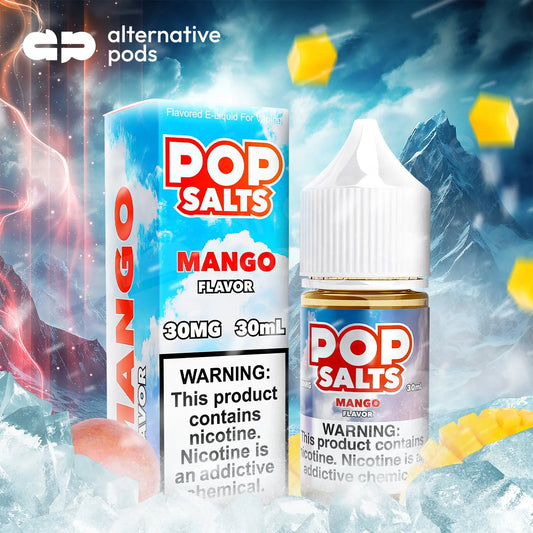 Pop Salts Nicotine Salt E-Liquid By Pop Clouds 30ML - Alternative pods | Online Vape & Smoke Shop