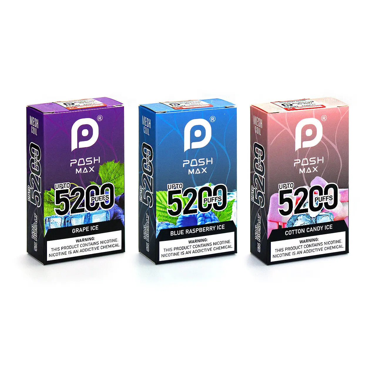 Posh Max 5200 Disposable Vape - Alternative pods | Online Vape & Smoke Shop