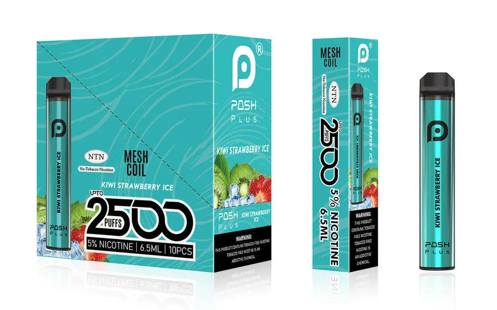 Posh Plus 5% Nic 2500 Puffs 6.5ml Disposable Vape (Tfn) - Alternative pods | Online Vape & Smoke Shop