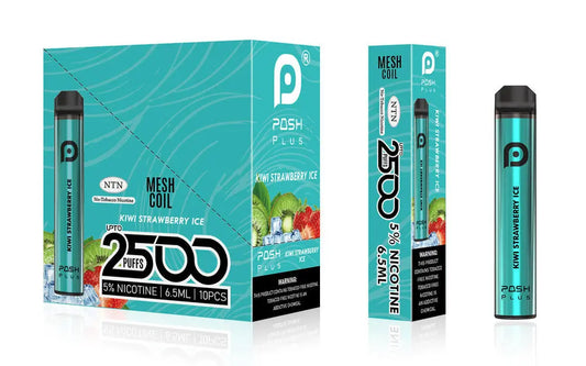 Posh Plus 5% Nic 2500 Puffs 6.5ml Disposable Vape (Tfn) - Alternative pods | Online Vape & Smoke Shop