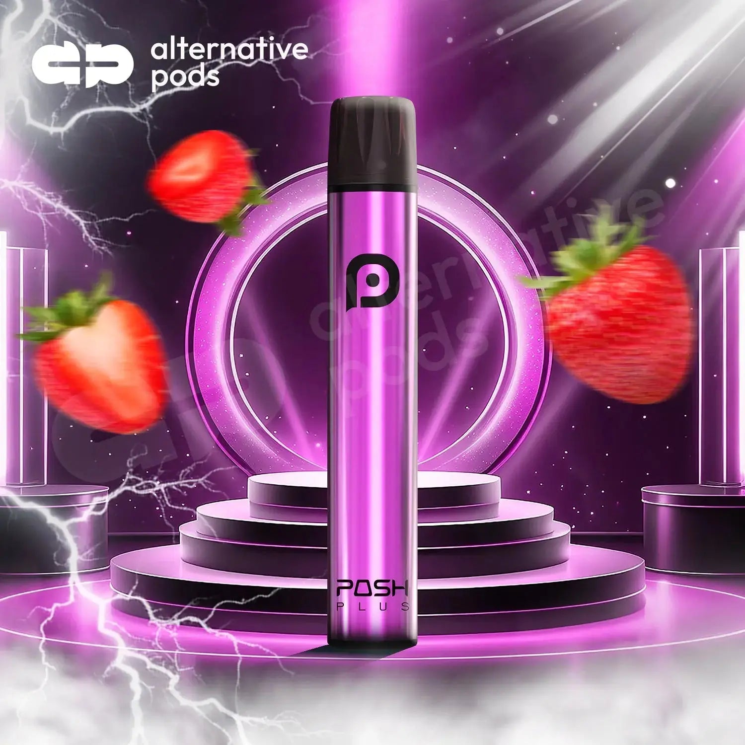 Posh Plus XL 1500 Disposable - Strawberry 