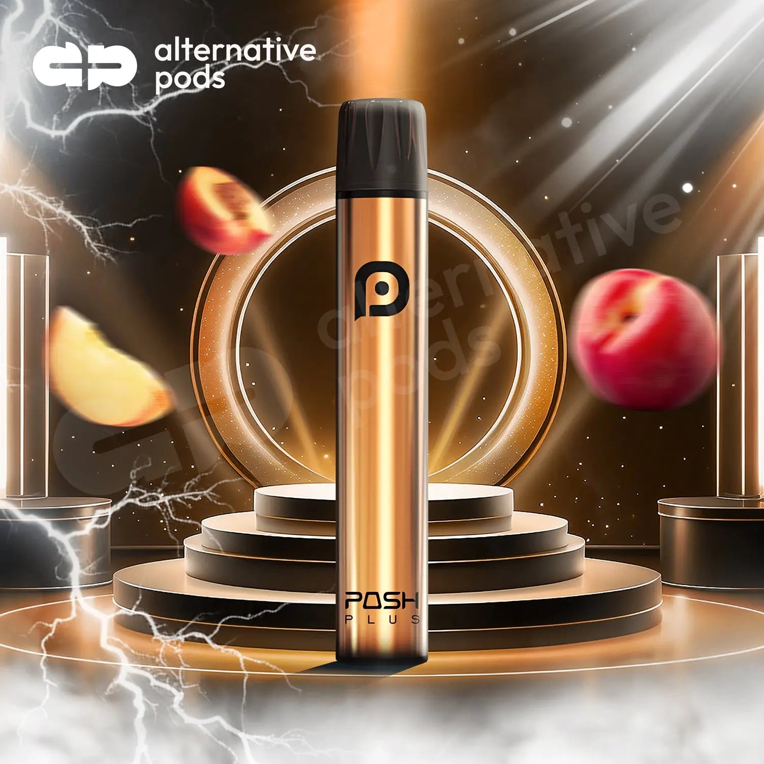 Posh Plus XL 1500 Disposable - Peach 