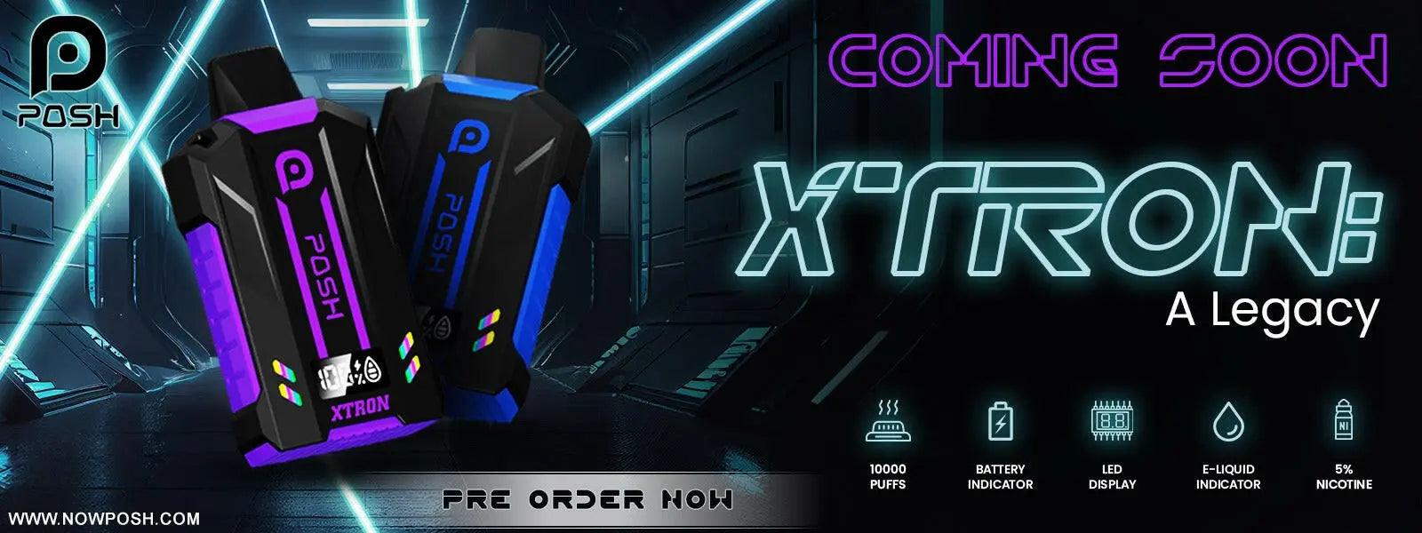 Posh Xtron 10K Disposable - Alternative pods | Online Vape & Smoke Shop