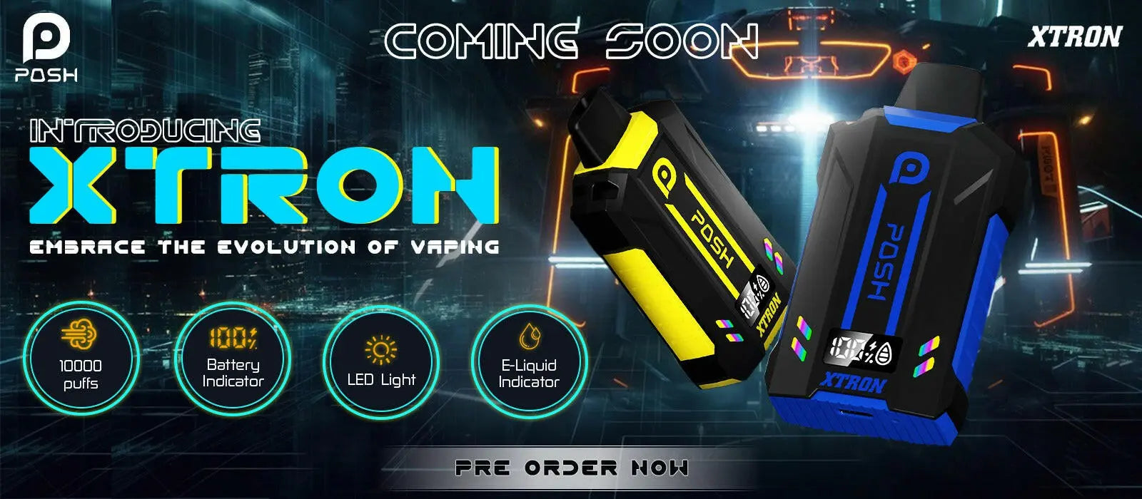 Posh Xtron 10K Disposable - Alternative pods | Online Vape & Smoke Shop