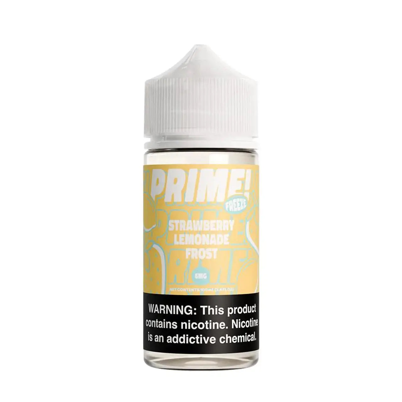 Prime Freeze Nicotine Salt E-Liquid 30ML - Strawberry Lemonade Frost 