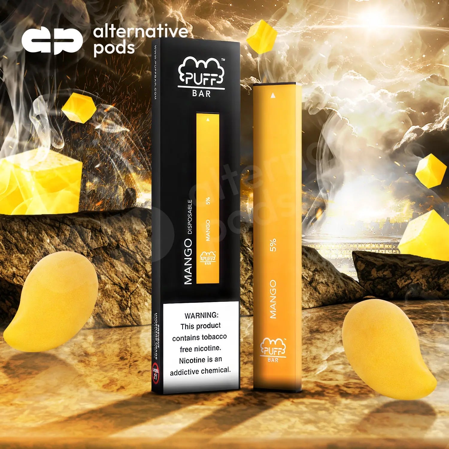 Puff Bar Plus Disposable Vape - Mango 
