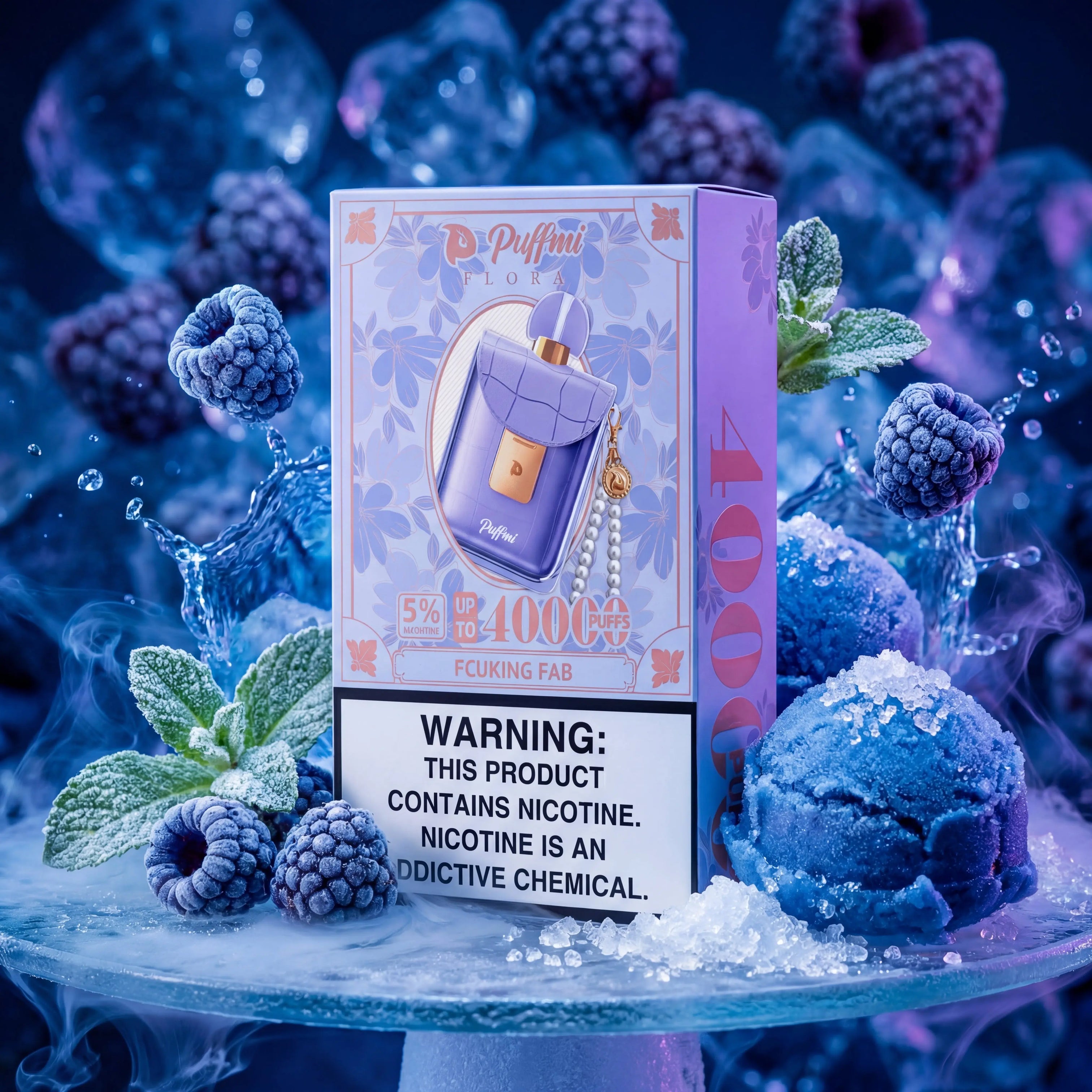 puffmi vape flora Puffmi Flora 40K Disposable Vape 5% — USA Made BOGO