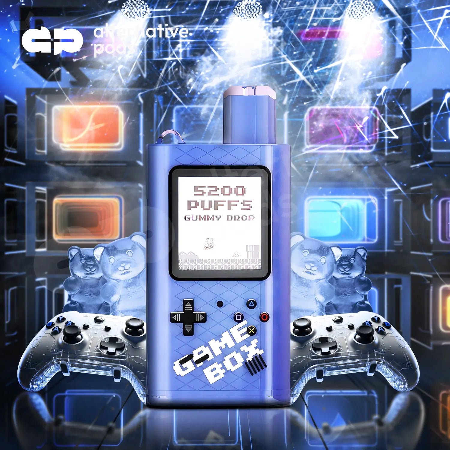R and M 5200 Puffs Game Box - $12.99 NEW FLAVORS R and M 5200 Puffs Game Box - $12.99 NEW FLAVORS