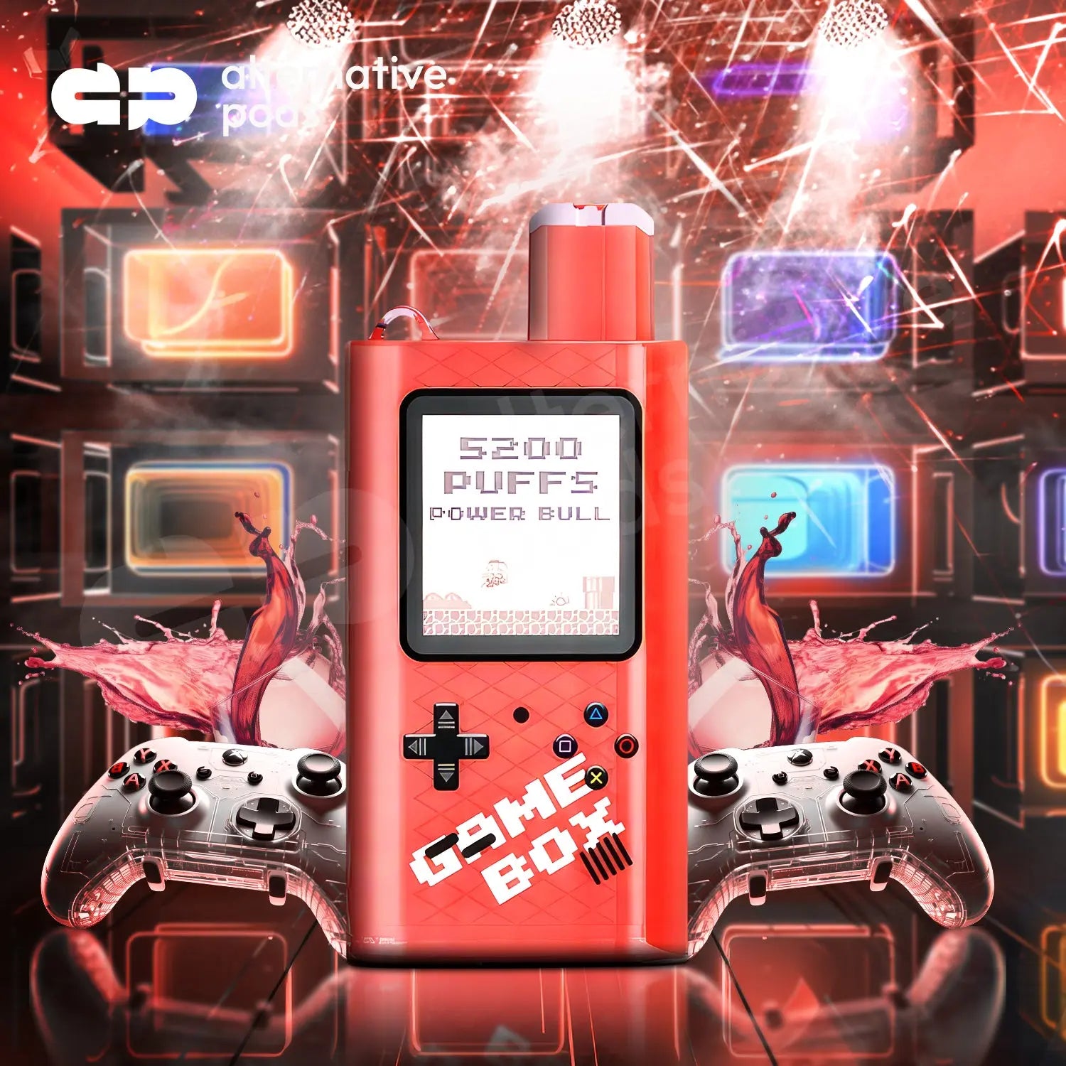 R and M 5200 Puffs Game Box - $12.99 NEW FLAVORS R and M 5200 Puffs Game Box - $12.99 NEW FLAVORS