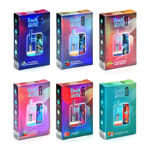 R and M Crystal 4600 Puffs Disposable Vape - Alternative pods | Online Vape & Smoke Shop