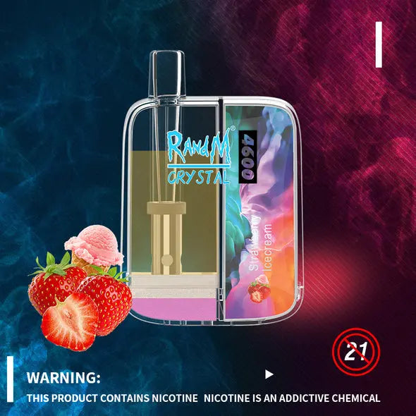 R and M Crystal 4600 Puffs Disposable Vape $4.99 R and M Crystal 4600 Puffs Disposable Vape $4.99