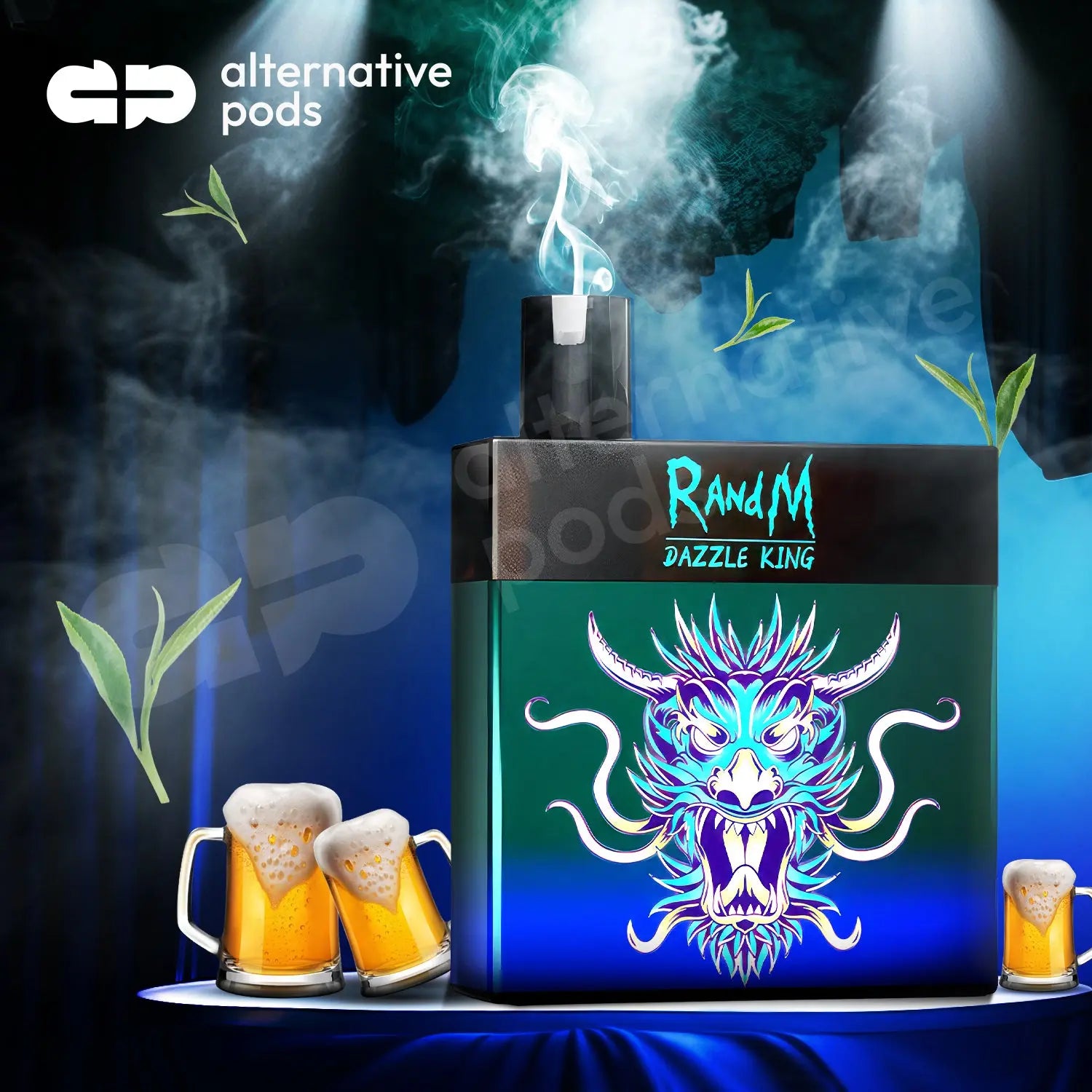 R and M Dazzle King 3000 Puffs Disposable Vape $4.99 R and M Dazzle King 3000 Puffs Disposable Vape $4.99