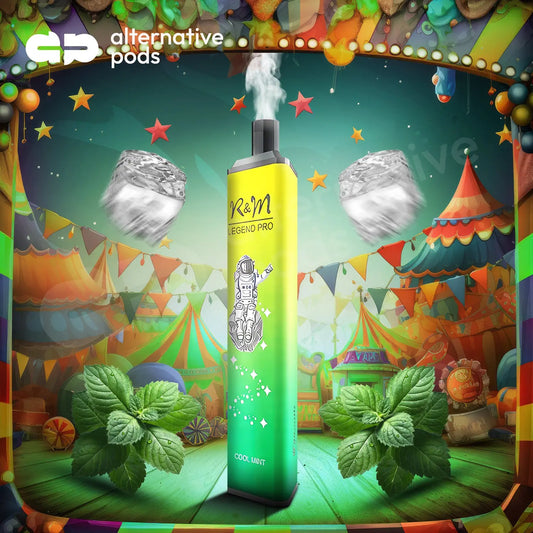 R and M Legend Disposable Vape - Cool Mint 