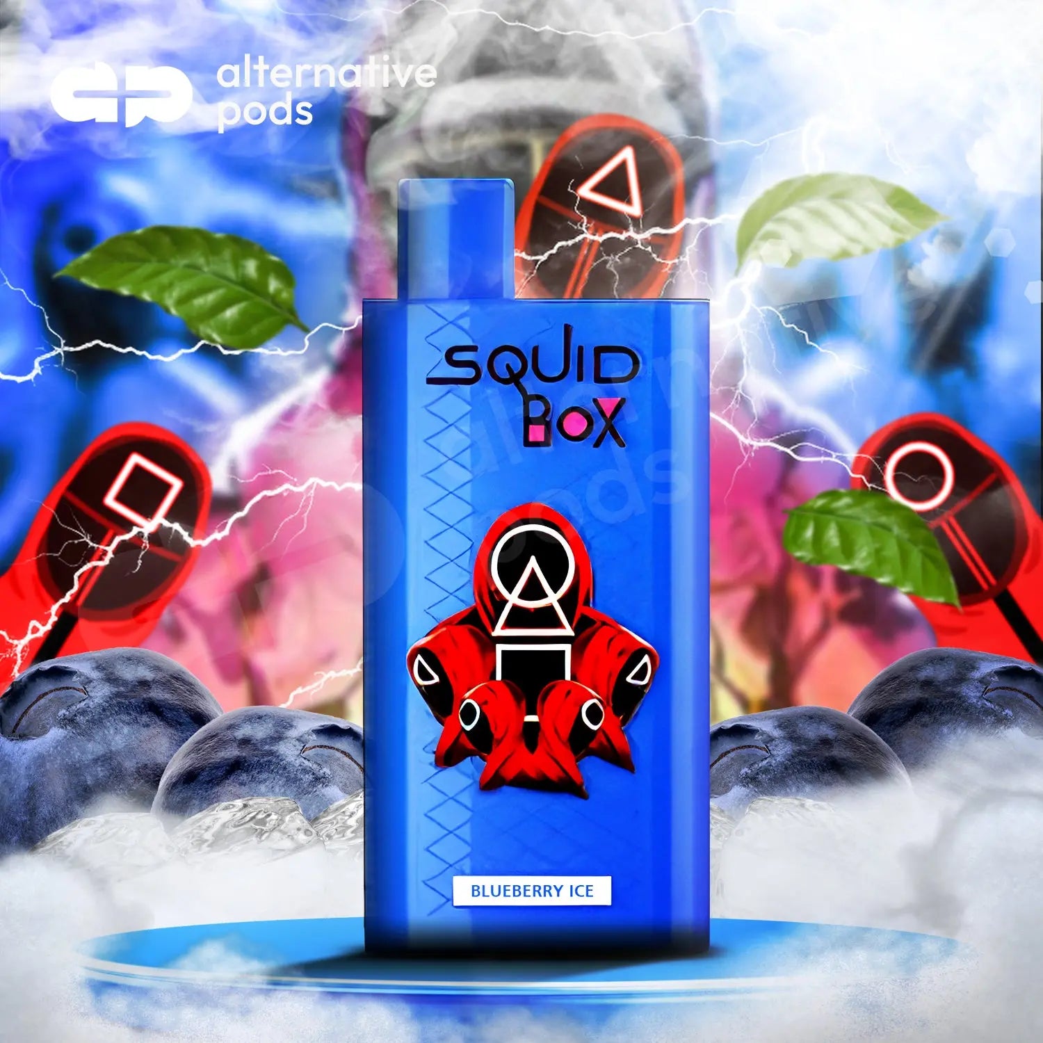 R and M Squid Box Disposable Vape - Alternative pods | Online Vape & Smoke Shop