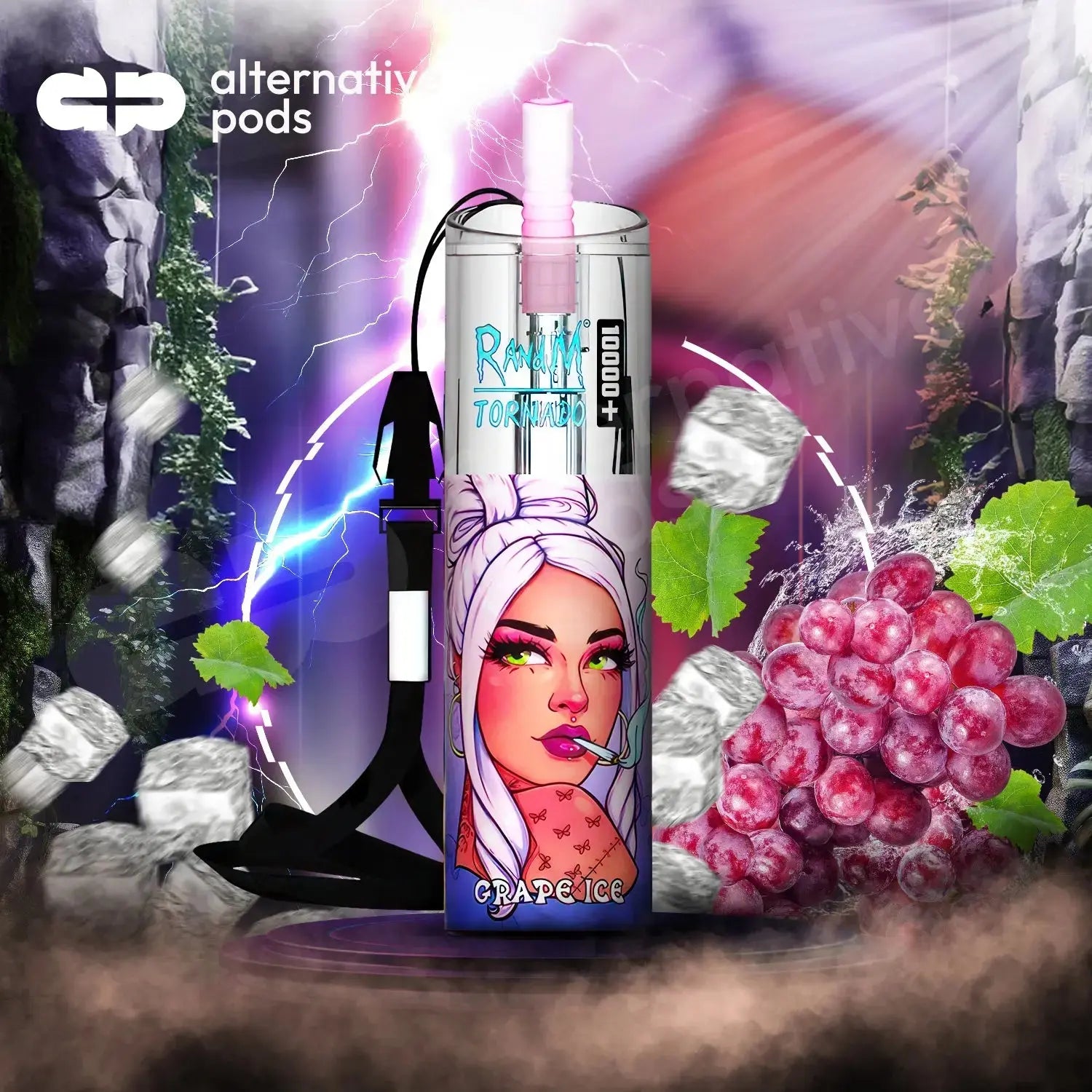 R and M Tornado 10000 Plus Disposable Vape 10000 Puffs - Alternative pods | Online Vape & Smoke Shop