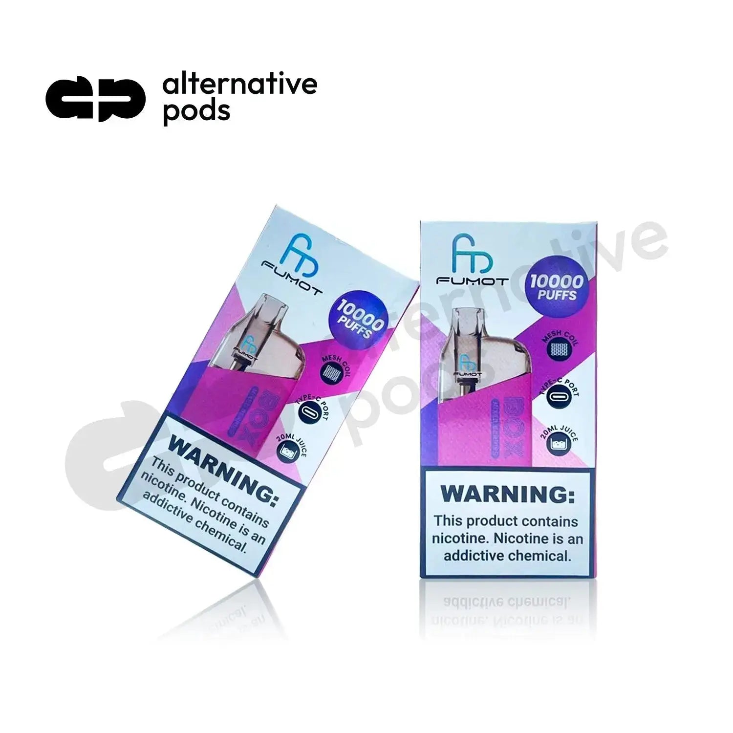 R and M Tornado Box 10K Vape 5% - Alternative pods | Online Vape & Smoke Shop