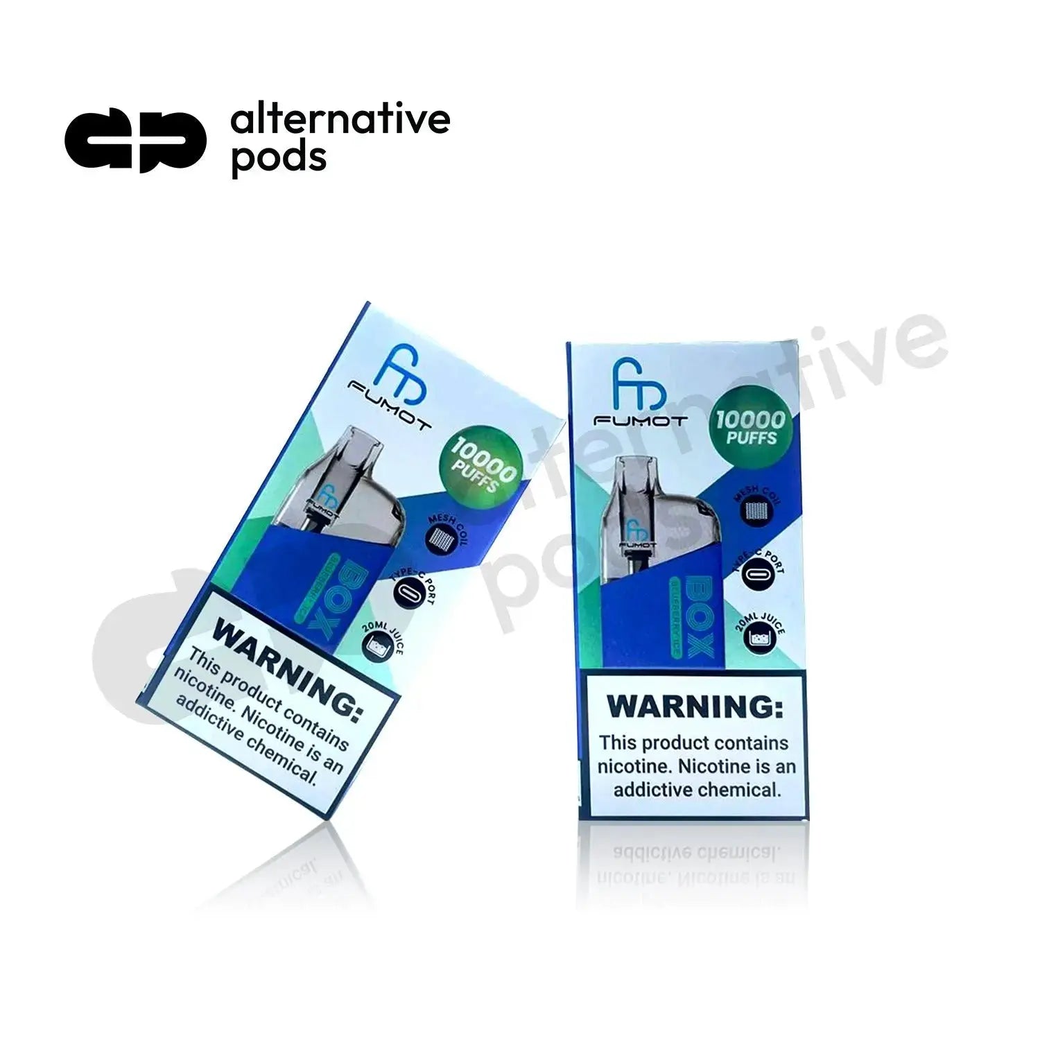 R and M Tornado Box 10K Vape 5% - Alternative pods | Online Vape & Smoke Shop