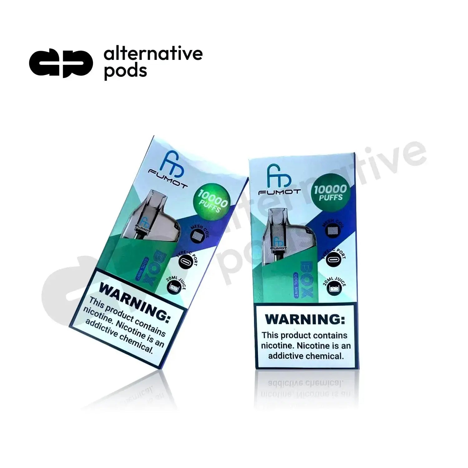 R and M Tornado Box 10K Vape 5% - Alternative pods | Online Vape & Smoke Shop