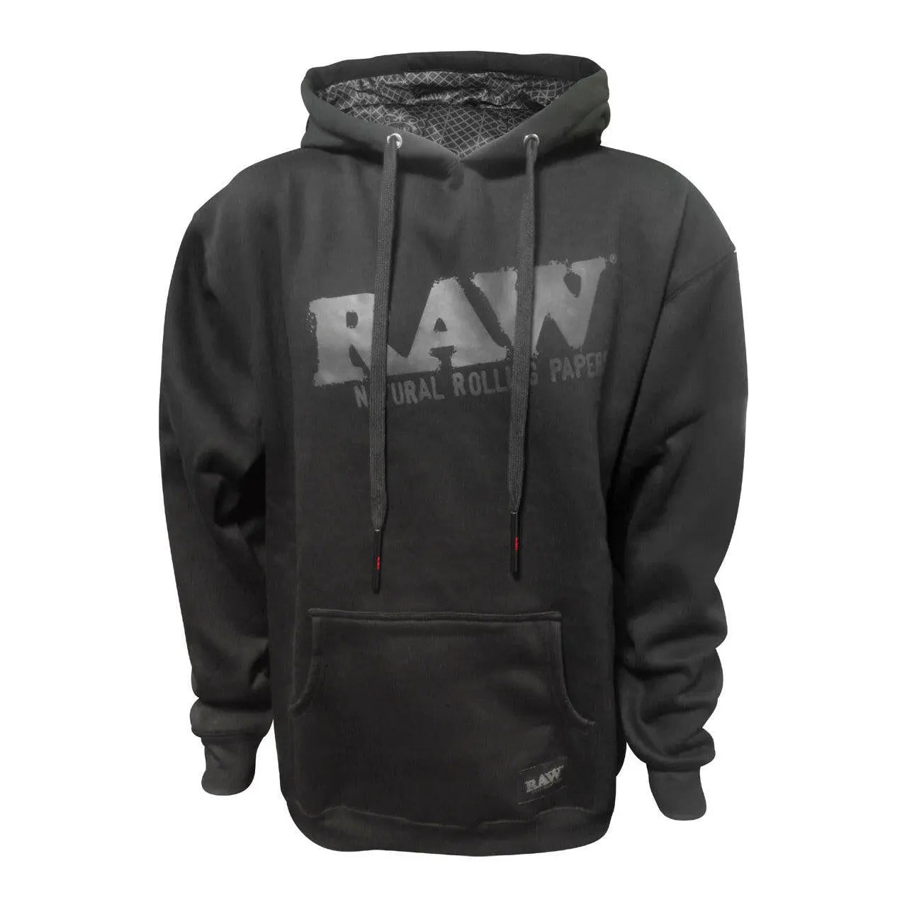 RAW Black Logo Hoodie - Alternative pods | Online Vape & Smoke Shop