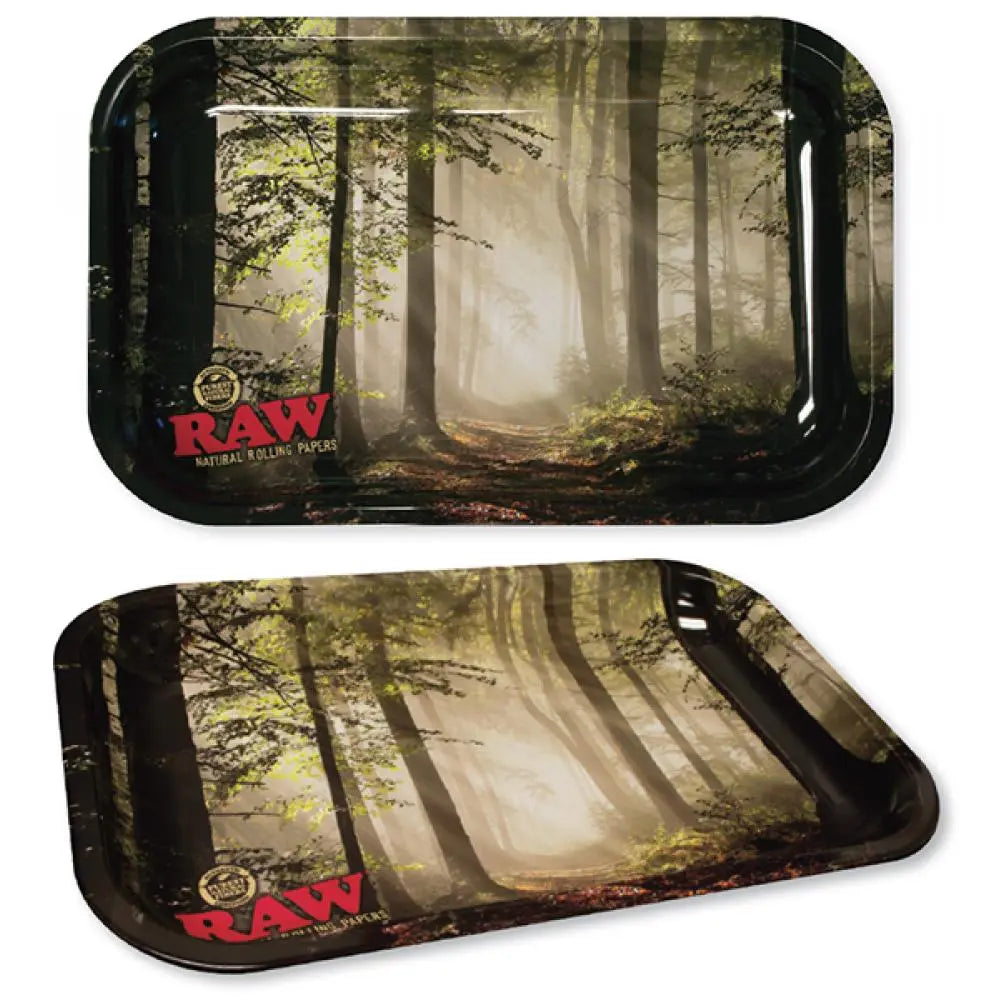 RAW Forrest Rolling Metal Tray - Alternative pods | Online Vape & Smoke Shop