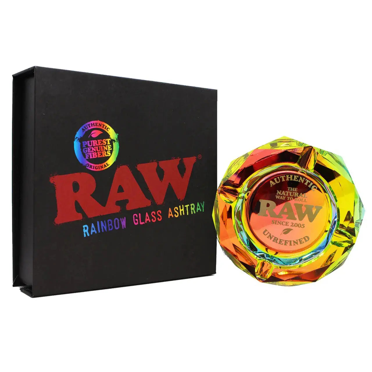 RAW Glass Ashtray - Alternative pods | Online Vape & Smoke Shop