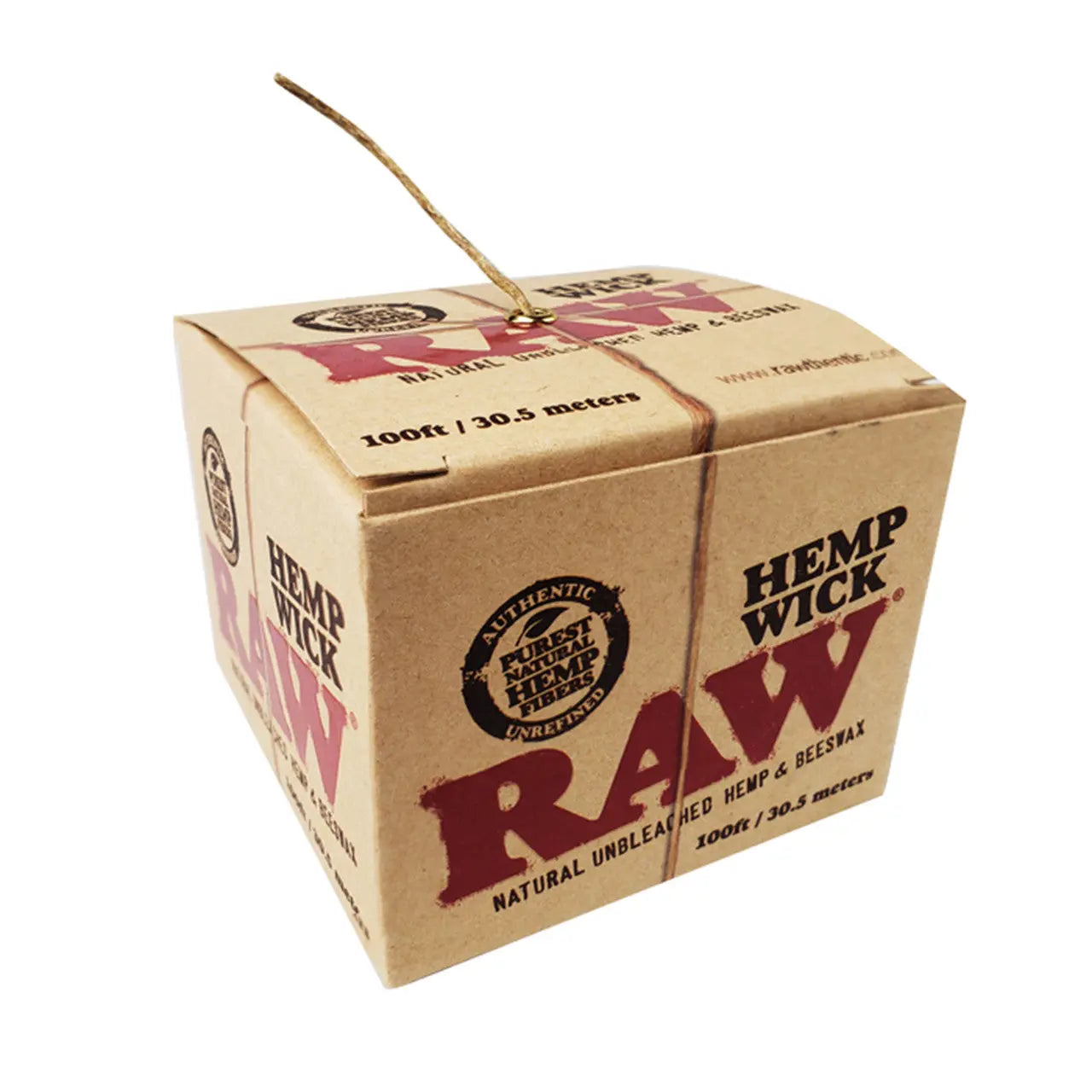 RAW Hemp Wick Ball (100ft) European Edition - Alternative pods | Online Vape & Smoke Shop