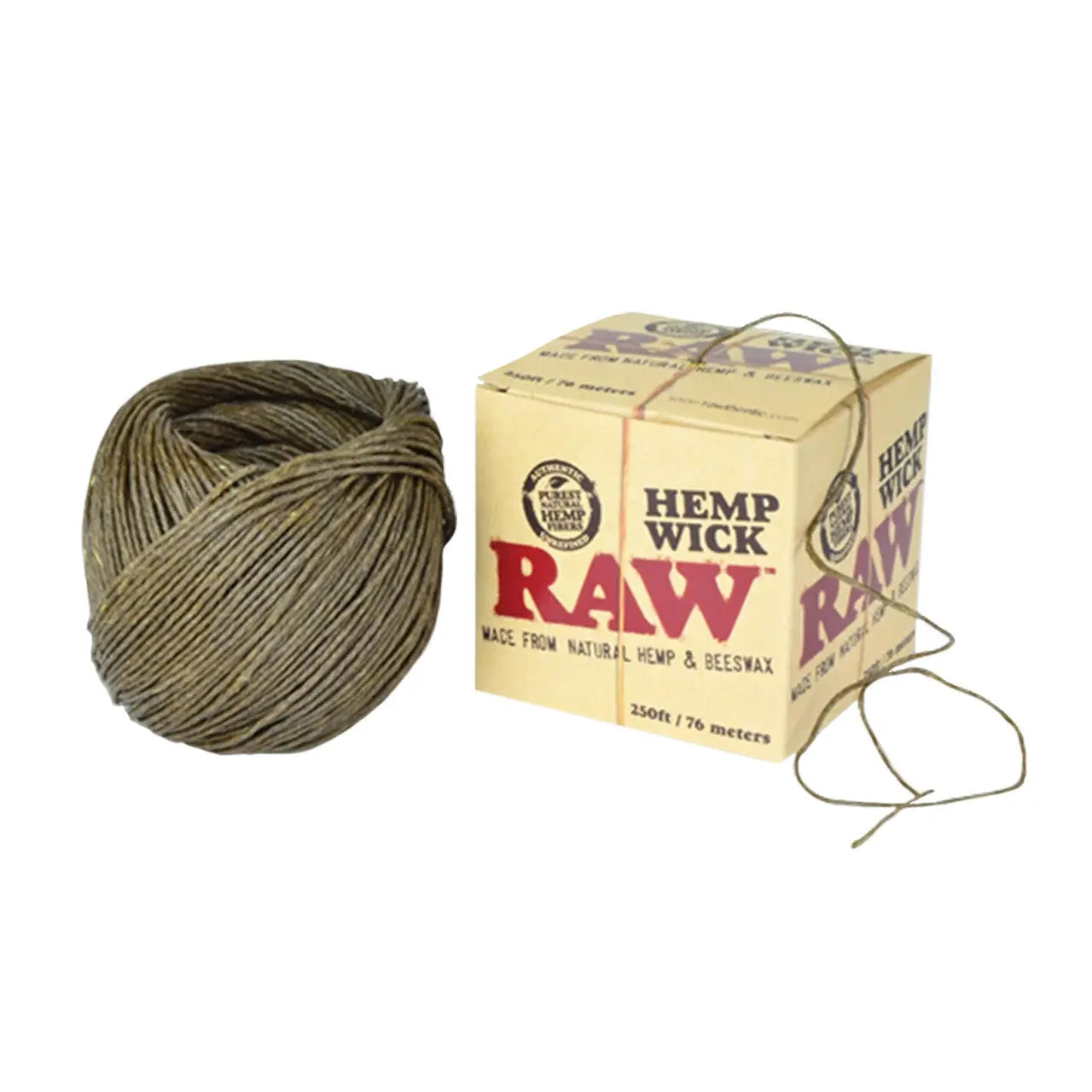 RAW Hemp Wick European Edition (250ft) - Alternative pods | Online Vape & Smoke Shop