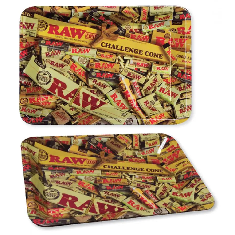 RAW Mixed Rolling Metal Tray - Alternative pods | Online Vape & Smoke Shop