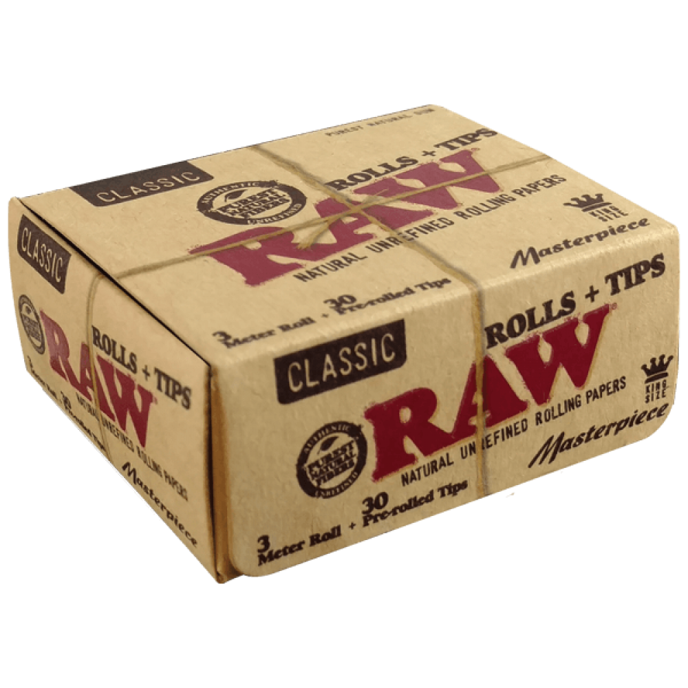 RAW Masterpiece Classic With Pre - Rolled Tips