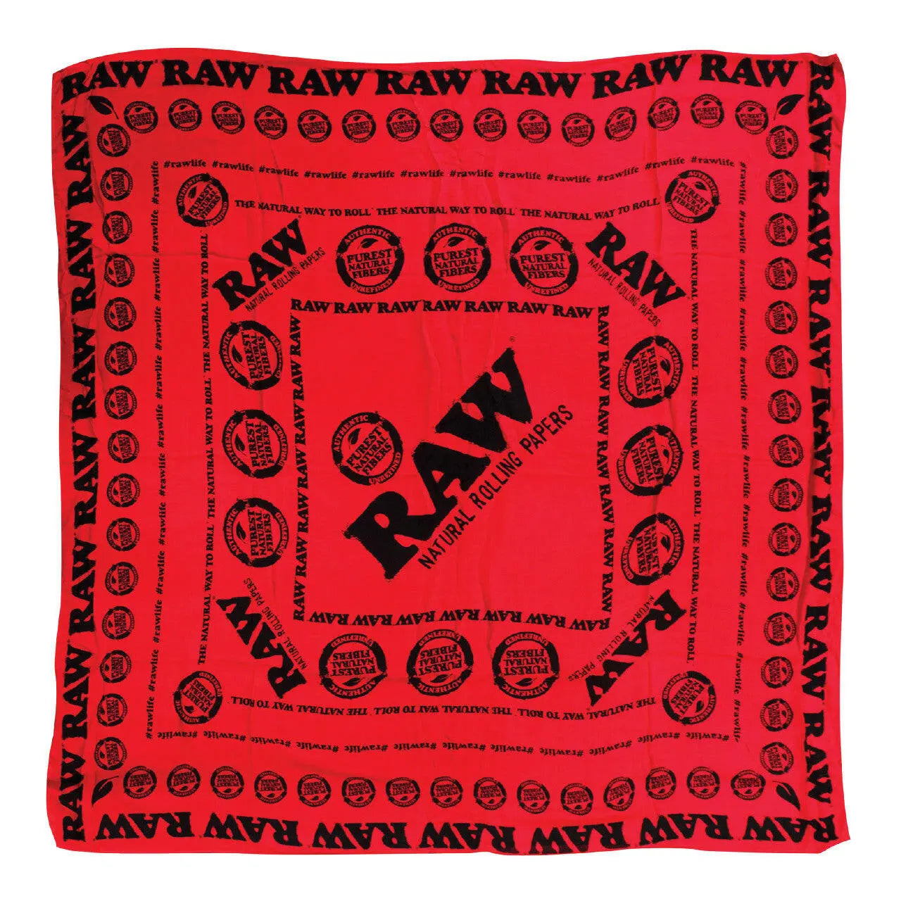 RAW Ultra Soft Fashion Scarf - Red - Alternative pods | Online Vape & Smoke Shop