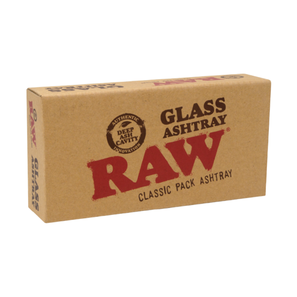 Raw Glass Ashtray Classic Pack