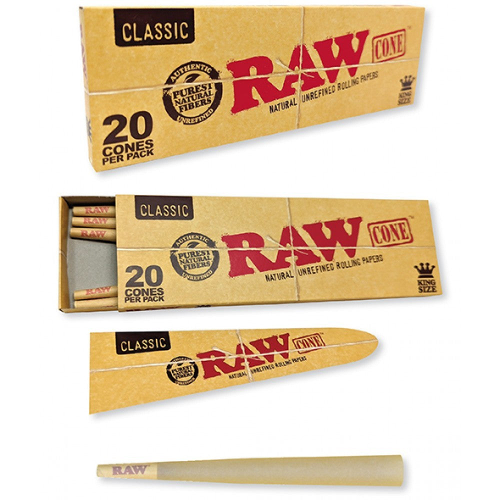 RAW Classic Cones King Size 20ct/Pk