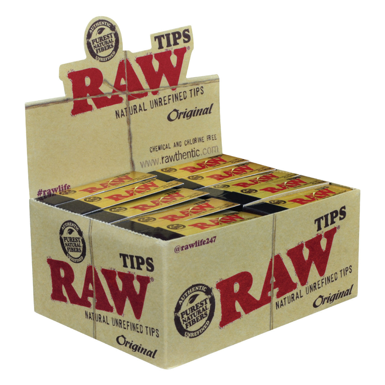 RAW Original Rolling Tips (50ct)