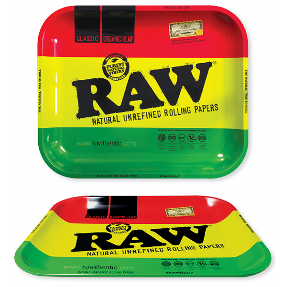 RAW Rawsta Rolling Metal Tray - Large