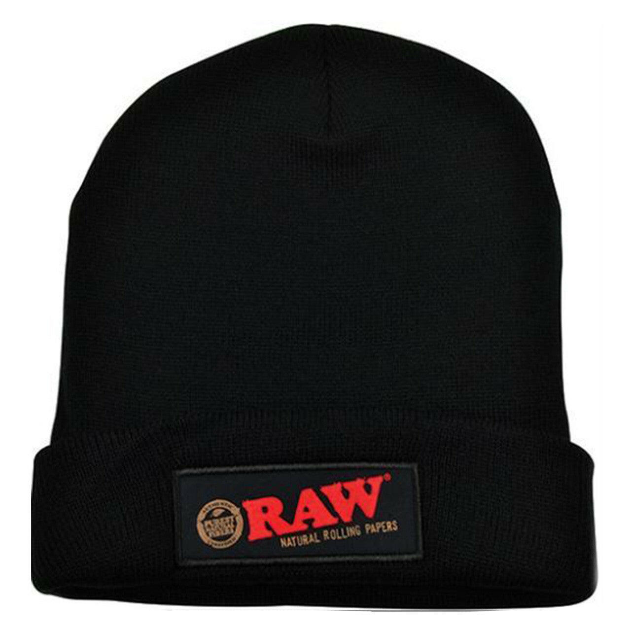RAW Classic Logo Black Beanie