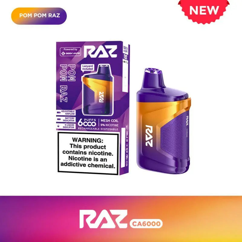 RAZ CA6000 DISPOSABLE - Alternative pods | Online Vape & Smoke Shop