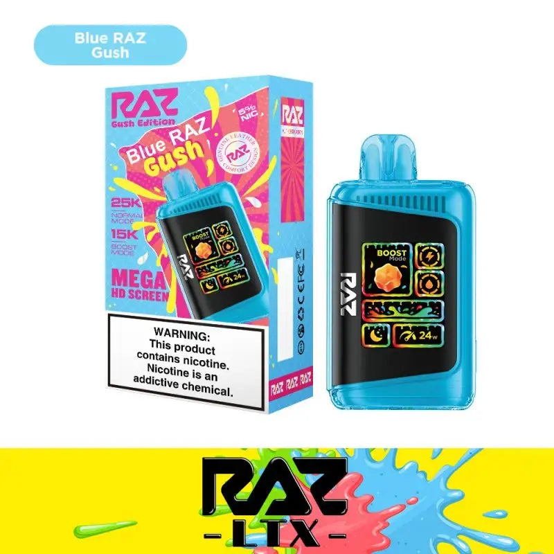 RAZ LTX 25000 - Blue RAZ Gush 