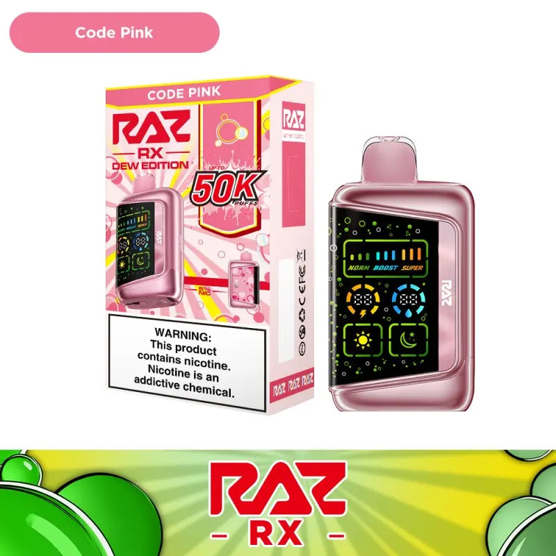RAZ RX50K Disposable 5% - Code Pink
