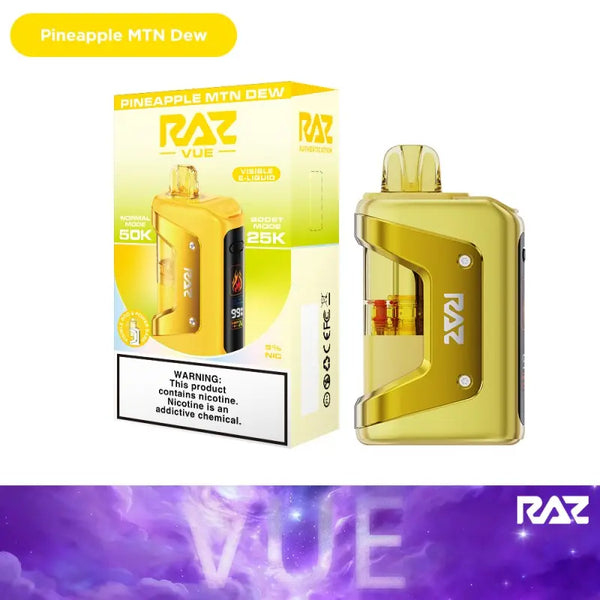 RAZ VUE 50K Disposable Vape | 50000 Puffs & Flavors - Alternativepods RAZ VUE 50K Disposable Vape | 50000 Puffs & Flavors - Alternativepods