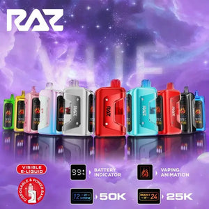 RAZ VUE 50K Disposable Vape | 50000 Puffs & Flavors - Alternativepods RAZ VUE 50K Disposable Vape | 50000 Puffs & Flavors - Alternativepods