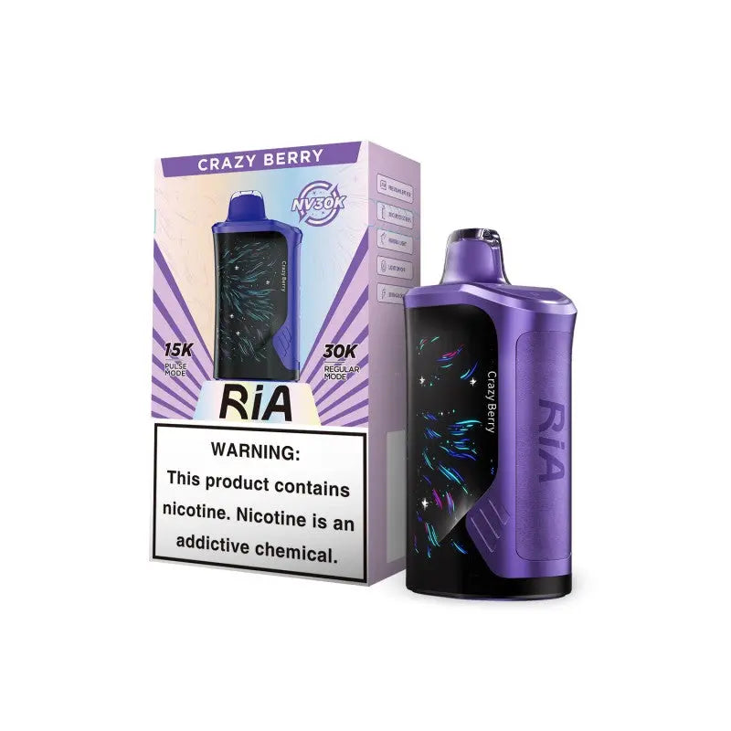 RIA NV30K Disposable Vape - Crazy Berry 